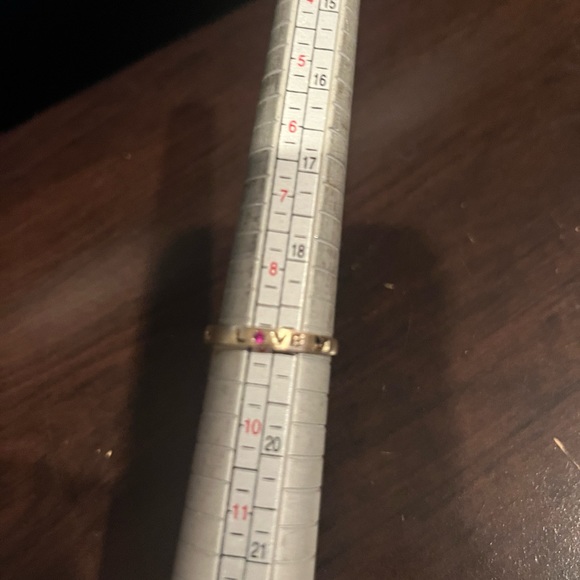 SOLID 14K GOLD LOVE RING WEDDING BAND IN ALL SIZES - Picture 10 of 10